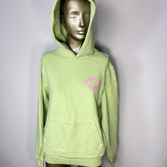 Madhappy Sweaters - MadHappy Miami Light Green Hoodie NWOT